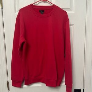 Magenta crew neck sweatshirt worn once
